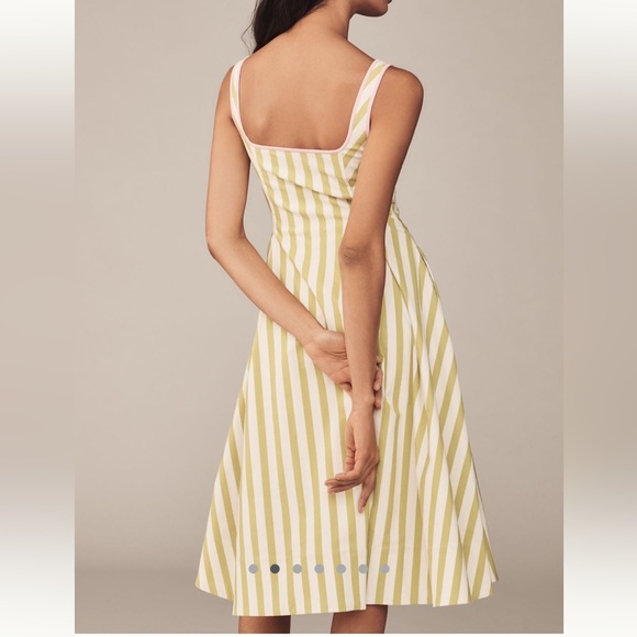 Anthropologie Maeve Sleeveless Notched Square-Neck
Midi Dress - Picture 2 of 6